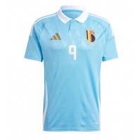 Echipament fotbal Belgia Leandro Trossard #9 Tricou Deplasare European 2024 maneca scurta